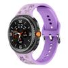 Silicone Carved Print Watch Strap Tailor Made for Samsung Galaxy Watch 8 40mm 44mm Bracelet for Samsung Watch 8 Classic Band