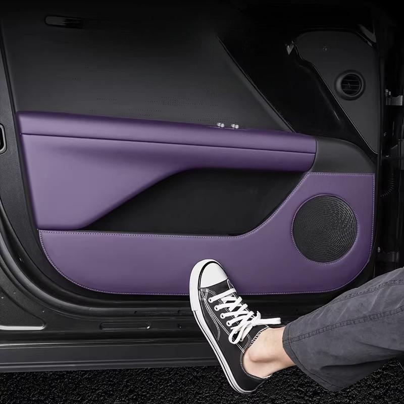 For Avatr 07 Door Anti-kick Pad Rear Seat Anti-kick Pad Protection Car Interior Supplies Modified Accessories Decoration Tools