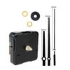 4 Stück Wanduhr Uhrwerk Mechanismus Kits mit 10 Paar Metallzeigern für Custom Uhr Reparaturteil Wellenlänge 18/20mm