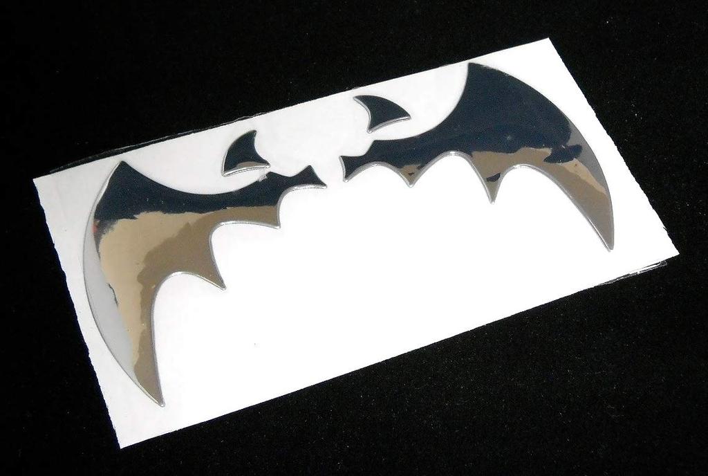 R_planning Bat Wing 3D Emblem Sticker Dress Up