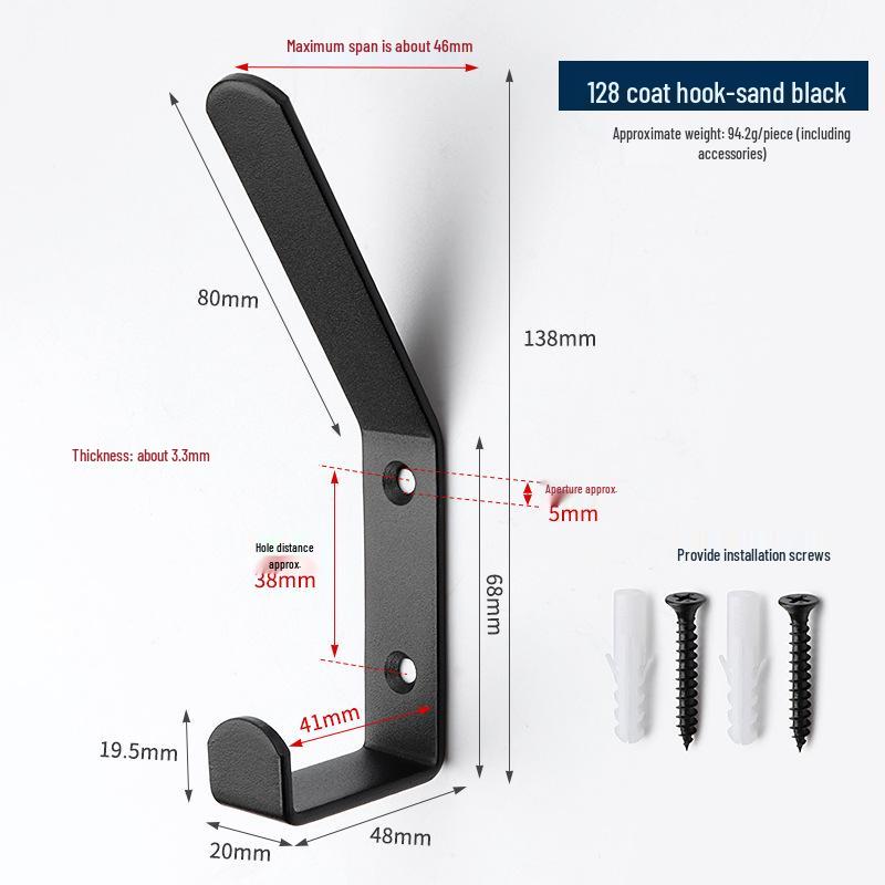 Wall-Mounted Surfboard, Bodyboard & Skateboard Metal Hanger Bracket