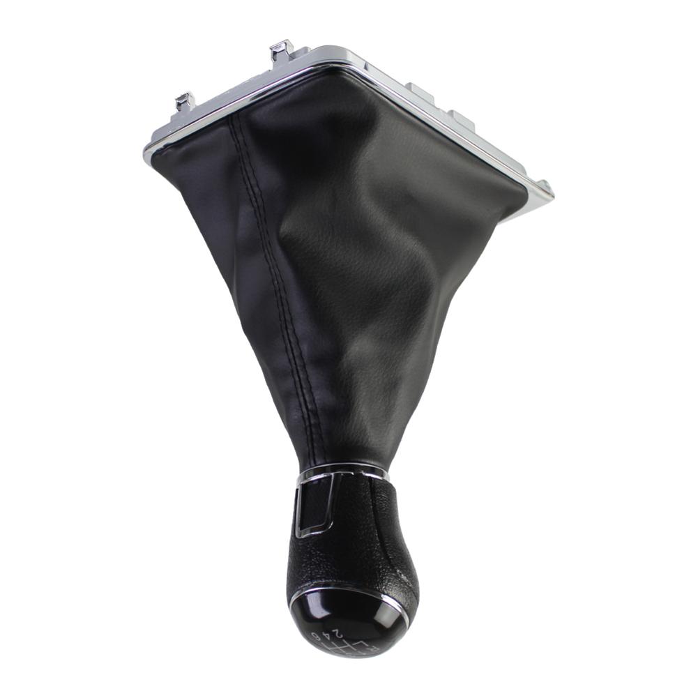 Leather Gear Shift Knob for Passat for B7 2011 To 2015 Manual Transmission Designed To Fit OEM 5 Speed and 6 Speed Setups