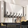 Miling Tall Door Back Clothes Hook Rack