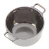 1/12 Dollhouse Miniature Imitated Stainless Steel Casserole Kitchen Cookware