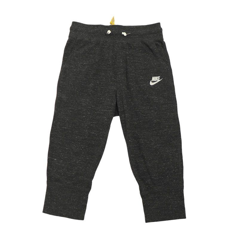 

Nike Kids Knitted Sports Pants Fashion Comfortable Soft Skin-Friendly Nine-Point Kids pants Black 811575-010 M
