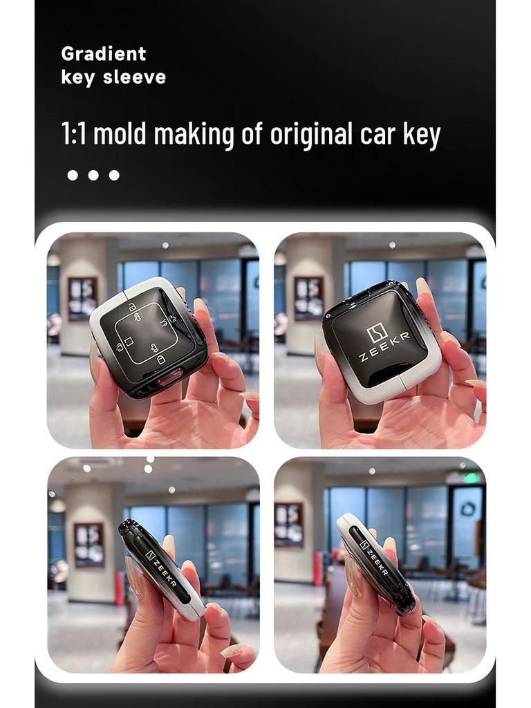 Kryt na klíče Zeekr 001 pro modely 2025 - Kovový kryt auta 007GT 7X