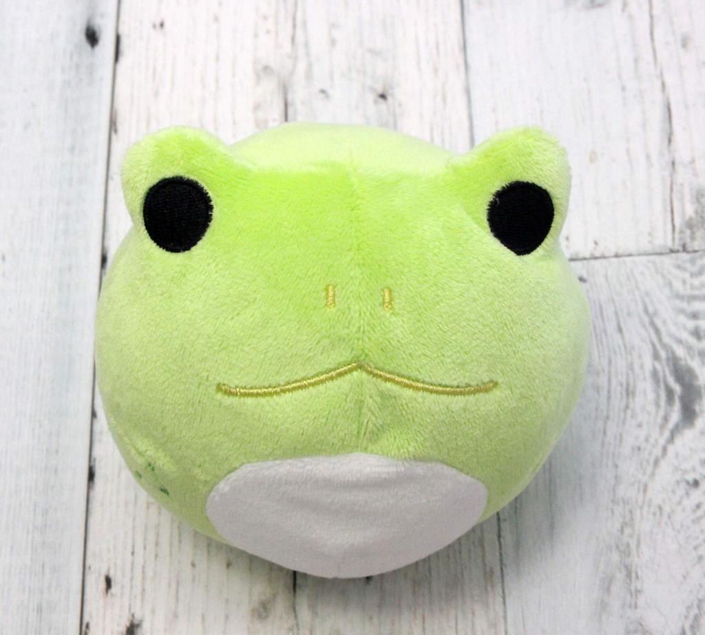 Shinada Global Round Zoo Frog 11 x 11 x 11cm Mascot Goods Animal Merchandise (Small) MNMR-0098F