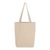 SG Accessories Long Handled Cotton Canvas Gusseted Tote Bag