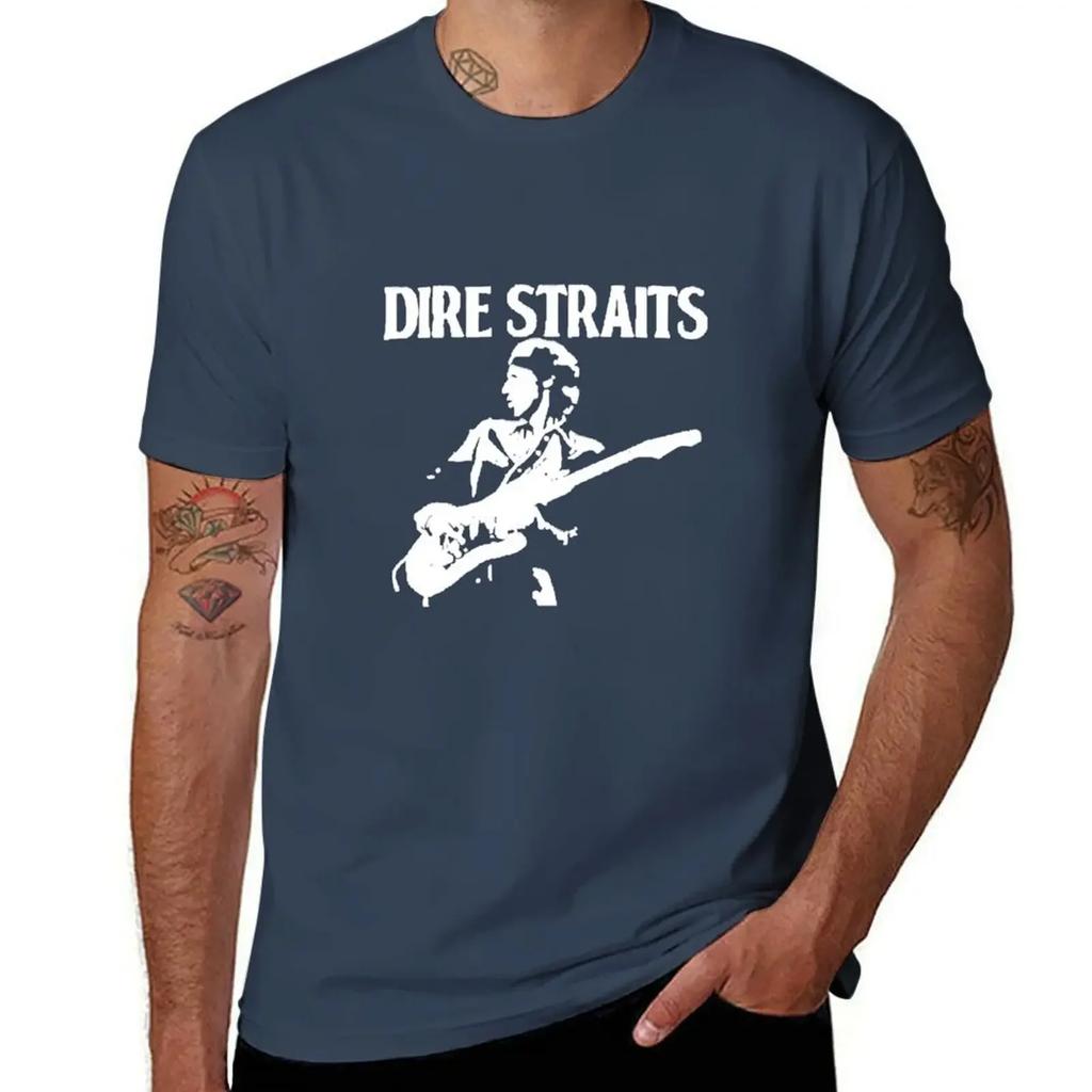 Dire Straits T-Shirt Anime T Shirts Graphic T Shirts Street Wear Tee Shirts for Men