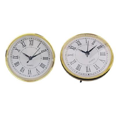 Precisions 110mm Embedded Clock Insert Plastic Housing Quartzs Movements for Wall Tabletop Clock Repair Accessories