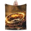 Pătură Imprimată Gollum Lord of the Rings Pentru Bărbați Femei Caldă Confortabilă Pufoasă Pături Aruncate pentru Canapea 50x60 Inch Multi-dimensiune