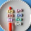 200pcs Mixed AB Color Acrylic Bowknot Bows Tie Beads Charms DIY Earring Bracelet Keychain Jewelry Pen Beads Making