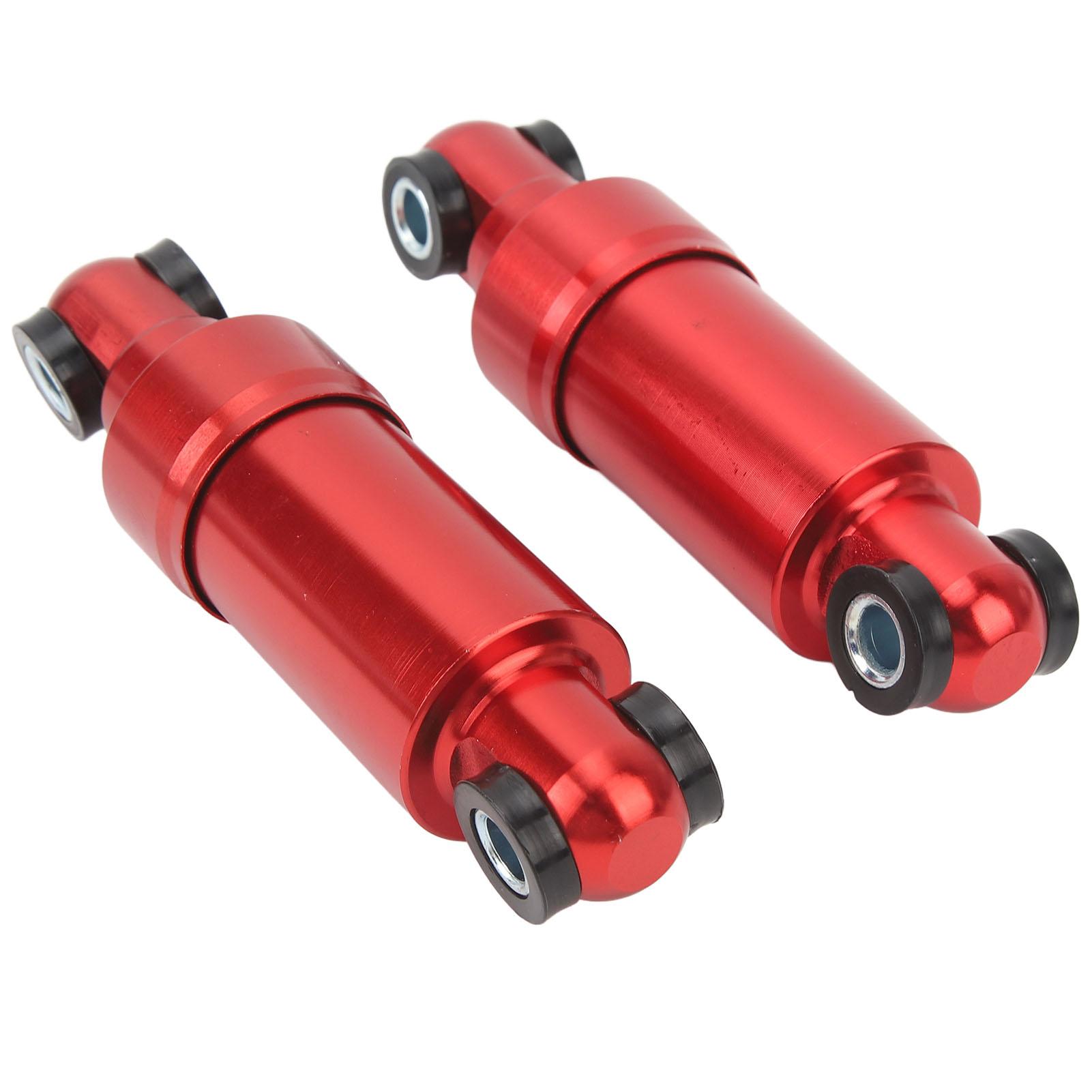 2 STUKS Elektrische Scooter, 110mm Aluminiumlegering Hydraulische Achterschokdemper met Vibratiereductie, voor Vouwscooters Elektrische Fietsen   Motorfietsen