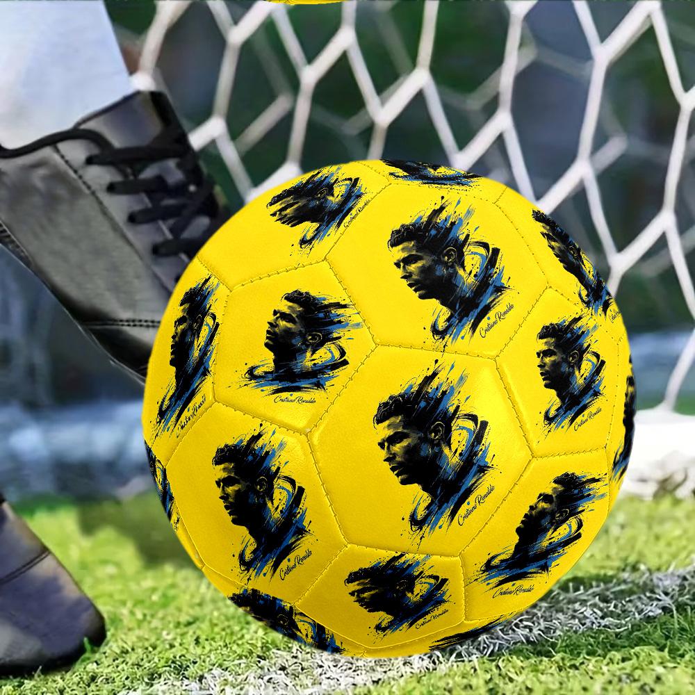 Cristiano Ronaldo No Soccer Ball Size 5 Football Machinestitched Indooroutdoor Training And Matches Perfect Gift For Sports Enthusiasts