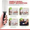 Reusable Lint Roller for Pet Hair - Sticky Adhesive Dust Remover for Furniture Clothes, Household Cleaning Tool with Handle (120