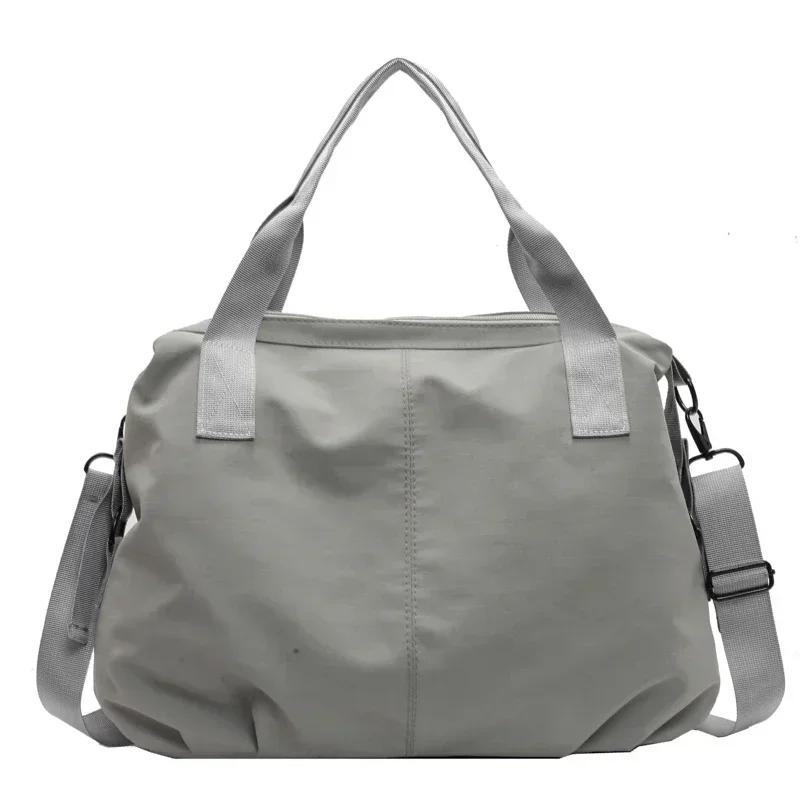 Solid Fabric Large Capacity Simple Versatile Shoulder and Crossbody Bags Casual Durable Super Cool Women's Bags