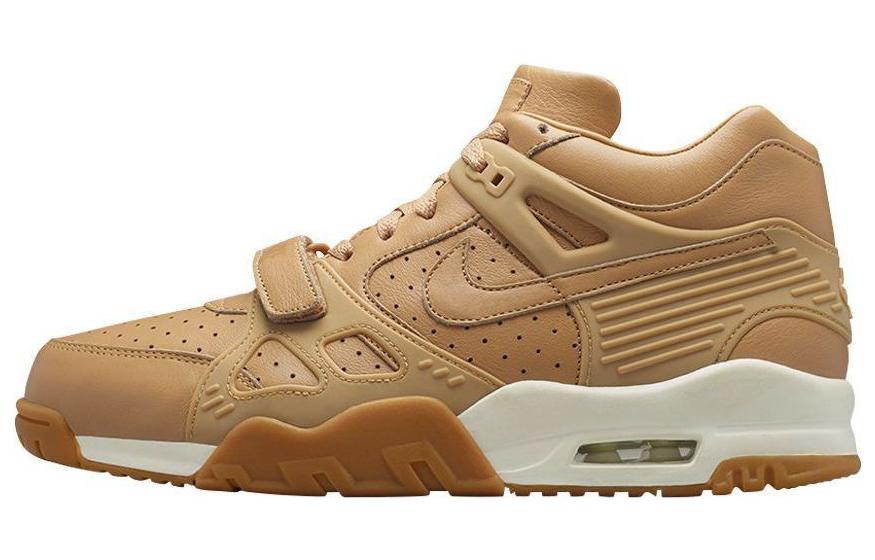 

Nike Air Trainer 3 Cushioning Low top Vintage Basketball Shoes Men s Brown 709989-200 42.5
