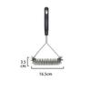 11 Inch BBQ Cleaning Brush Stainless Steel Barbecue Grill Cooking Cleaner Tools