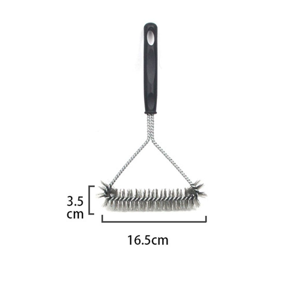 11 Inch BBQ Cleaning Brush Stainless Steel Barbecue Grill Cooking Cleaner Tools