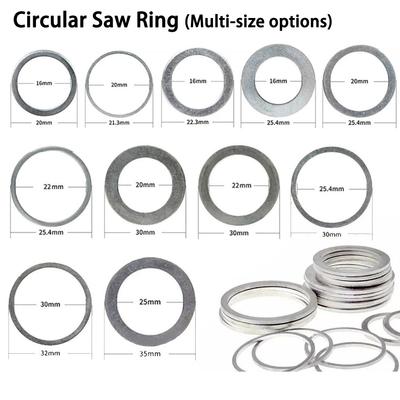 16/20/22/25.4/30/32mm Circular Saw Ring For Circular Saw Blade Conversion Ring Cutting Disc Inner Hole Adapter Rings