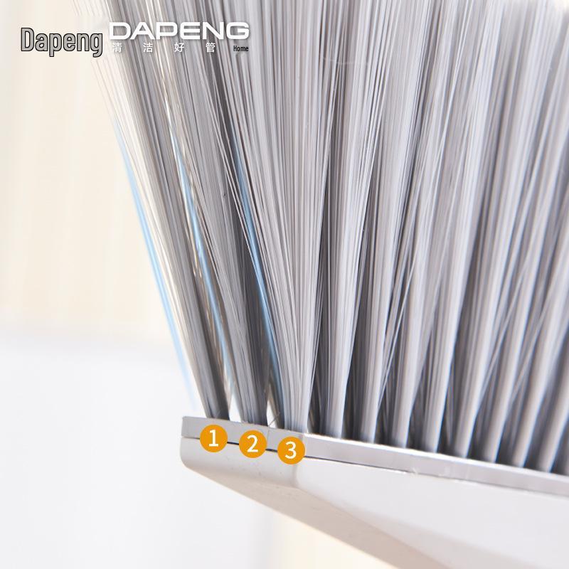 Home Broom & Dustpan Set with Comb Teeth - Perfect for Living Room Floor Cleaning