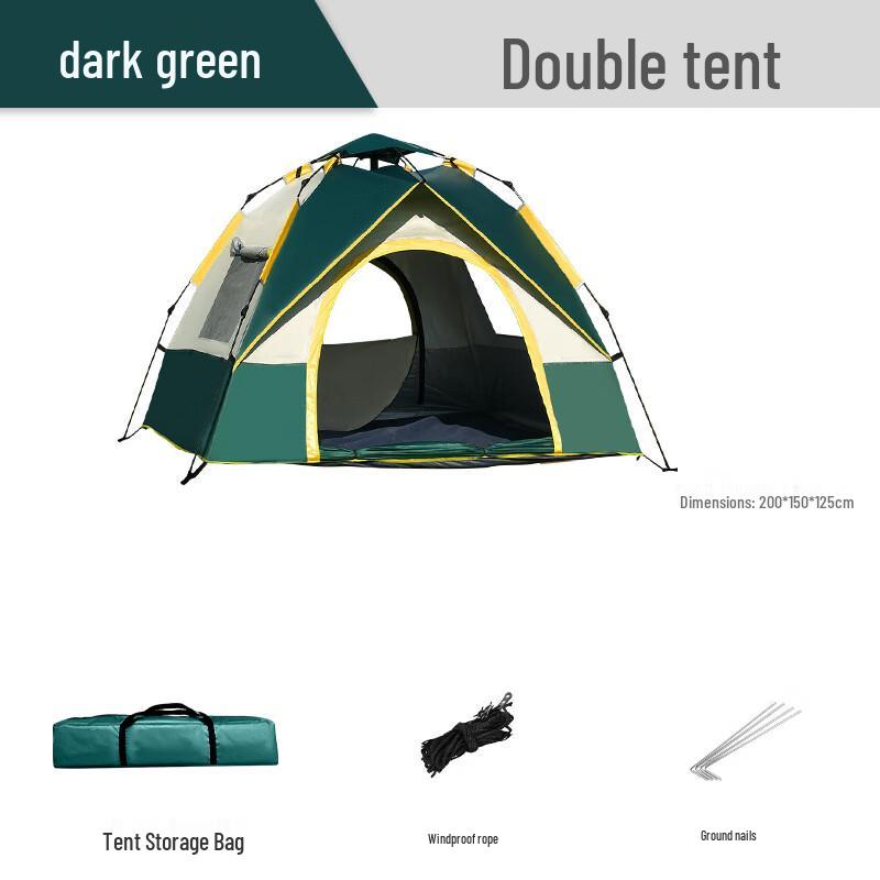 ZISIZ Outdoor Folding Camping Tent