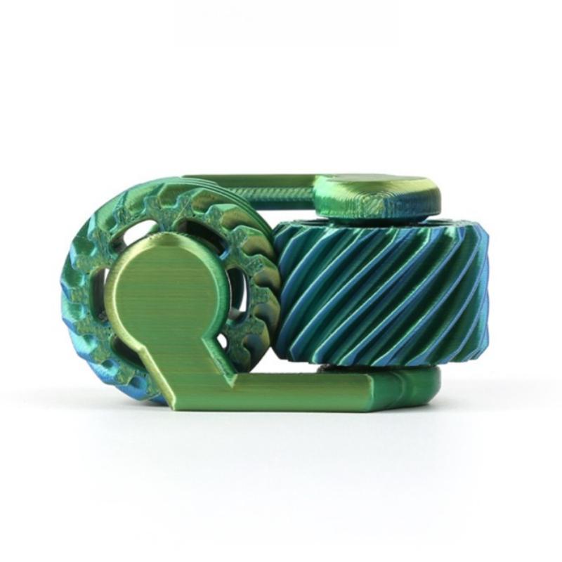 

Fingertip Sprockets Fidget Roller Rotating Spinner 3D Printed Edc Relieve Stress Easing Sensory Toy Gyro Highpass Anti Anxiety