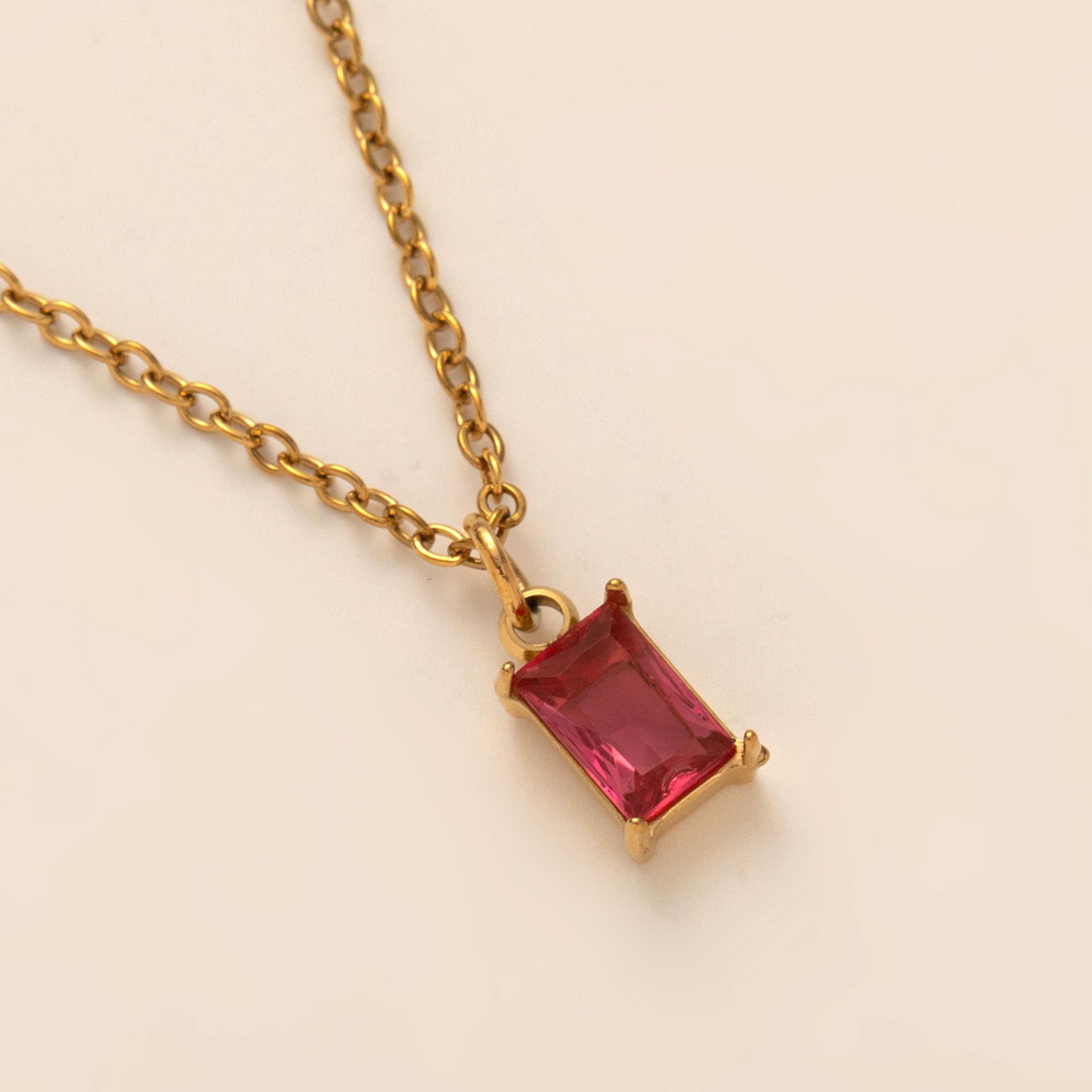 Fashion Women S Pendant Birthstone Bracelet Exquisite 12 Birthstone Color Zircon Jewelry