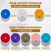 20 Pack 4 Inch Diamond Polishing Pads, Granite Polishing Pads Kit With 5/8''-11 Backer Pad, 50-6000 Grit Wet/Dry Polishing Pads For Marble, Concrete,