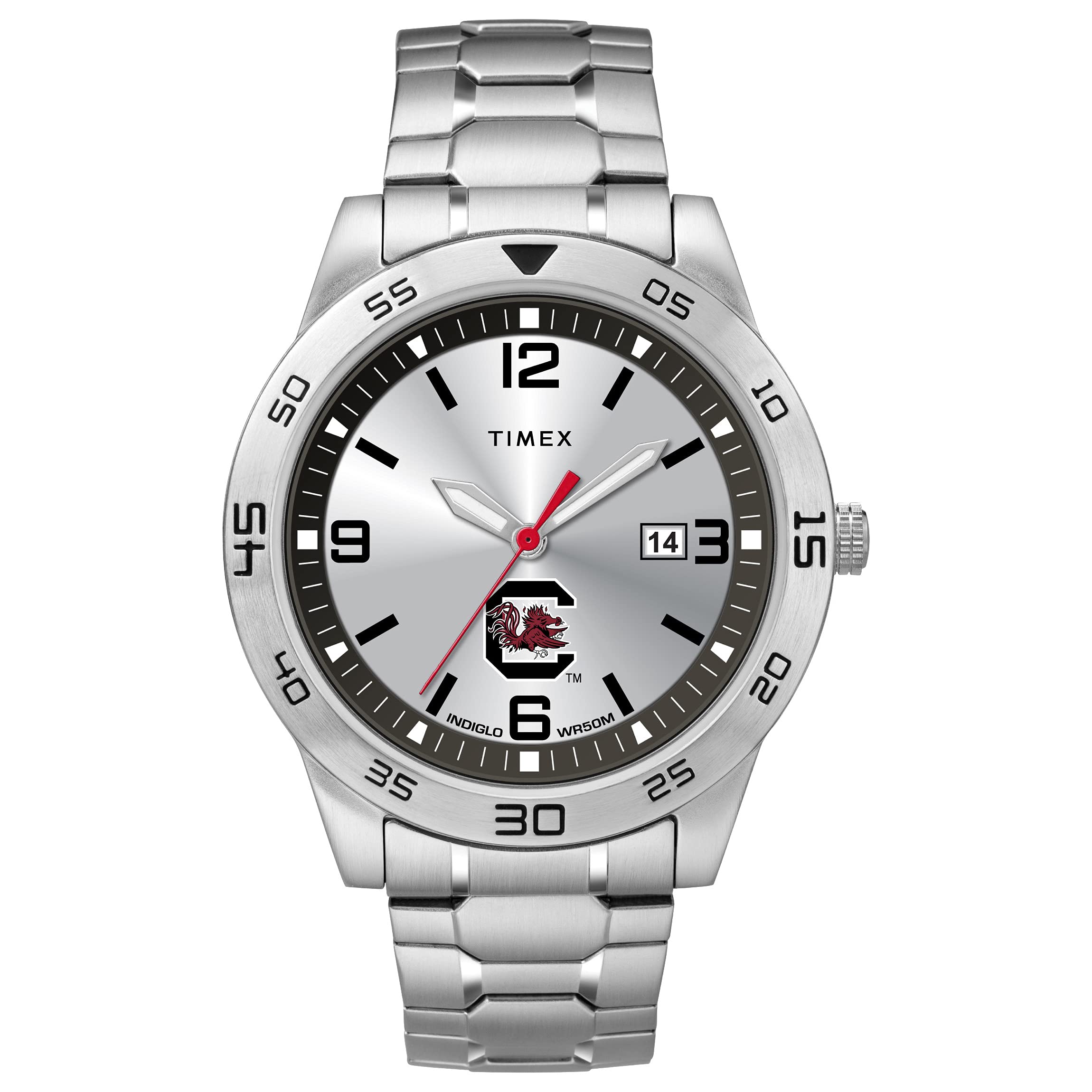 

Timex Men s South Carolina Gamecocks Watch Citation Steel Watch