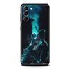 Moon Roaring Wolf Case for Samsung Galaxy S24 S23 S22 S20 S21 FE Ultra S24 S23 S10 S10E S9 S8 Plus 5G Silicone Phone Cover Capas