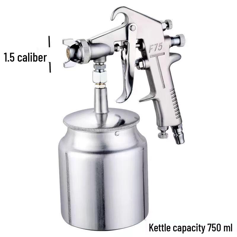 Air Spray Gun with Bottom Feed Pot