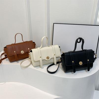 Spring New Style Fashionable Simple Commuting Bag Fashionable One Shoulder Crossbody Bag Women Simple Retro Niche Bag Women