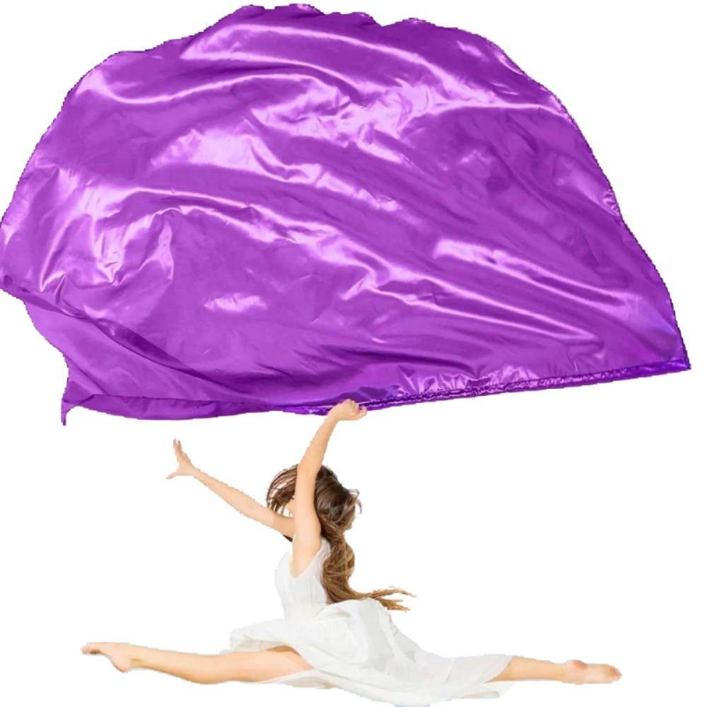 Semicircle Praise Dance Flags Colorful Belly Dance Fan Dance Performances Fan  Sports Games