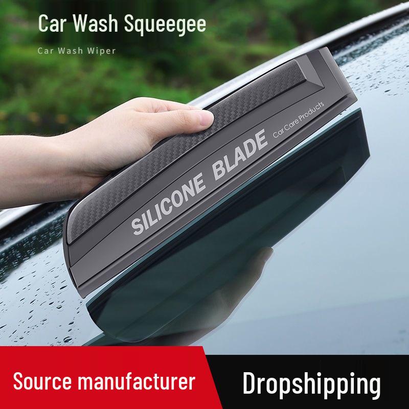 Silicone Car Wiper Blade & Squeegee: Gentle On Paint, Superior Glass Cleaning