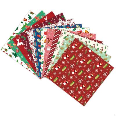 12x Christmas Wrapping Paper Scrapbooking Supplies Collection Journal Craft