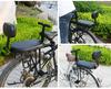 Seggiolino di Sicurezza Universale per Bicicletta con Poggiapiedi - Cuscino Posteriore Pieghevole per Mountain Bike per Bambino