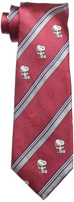[Peanuts] Snoopy Necktie PN916762 Red