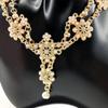 Theshai Gold Head Chain for Women Jewelry Headband Crystal Bohemian, Hair Accessories with Peal Women Head Chains Tassel Forehead Chain Festival Prom