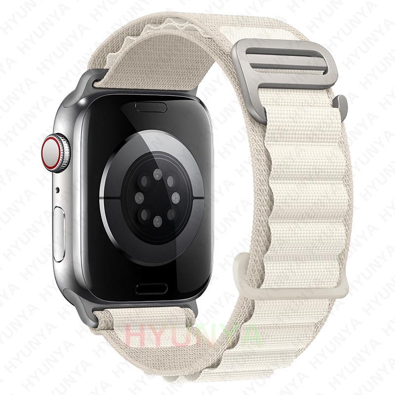 Alpine Straps for Watch Bands iWatch Series 10 11 46mm 9 8 7 SE Ultra 2 3 49mm 44mm 45mm 40mm 41mm 42mm Watchband Bracelet