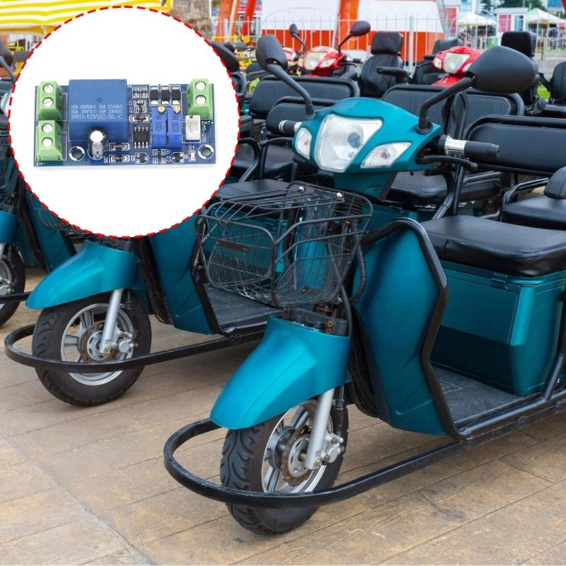 12V Battery Voltages Protector Auto Cut Off Control Board With Adjustable Shutdown Setting