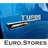Benz W176 W117 Genuine AMG TURBO Fender Badge Left and Right Set