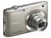 Nikon COOLPIX S3100 Digital Camera, Champagne Silver - 14.0MP, 5x Optical Zoom, 26mm Wide-Angle, Vibration Reduction, 2.7" LCD