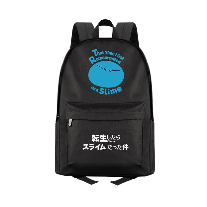 That Time I Got Reincarnated As A Slime Anime Backpack With Breathable Canvas For Casual Travel And School Use