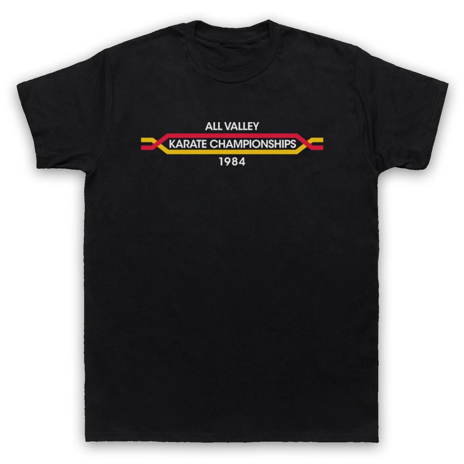 KARATE KID ALL VALLEY KARATE CHAMPIONSHIPS 1984 MIYAGI MENS & WOMENS Boys Baby Children T-shirt 120