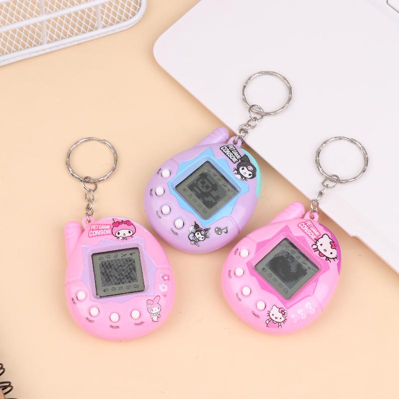 Harajuku Hello Kitty Tamagotchi Electronic Pets Toy Keychain Sanrio Kuromi Game Machine 90S Nostalgic Virtual Cyber Pet Toy
