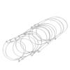 8Pcs Stainless Steel Mason Jar Lid Hangers Wire Handles Compatible 70Mm Mouth for Home Wedding Party Decor Mason Jar Handles