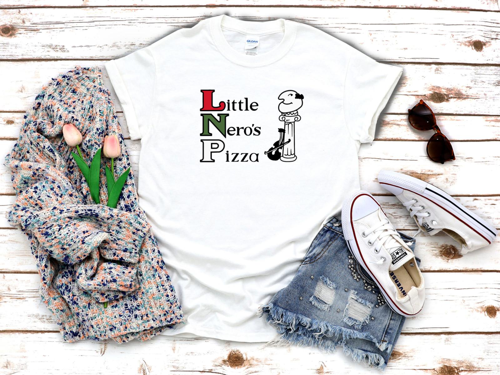 

26 Little Nero s Pizza Greg Heffley White Women s 3 4 Short Sleeve T-Shirt C056 Unisex T-Shirt XXL