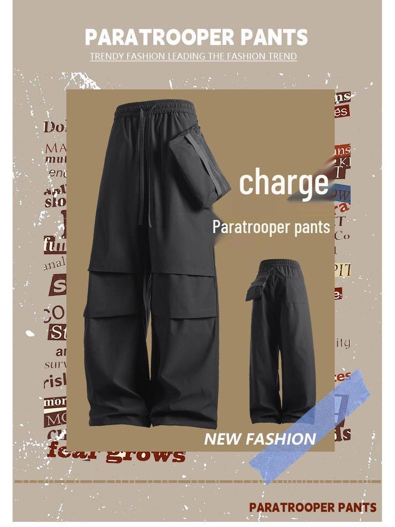 Unisex Wodoodporny Wiatroodporny Kombinezon Spadochronowy na Wiosnę/Jesień - Luźny Krój z Długimi Nogawkami do Sportów Outdoorowych i Wspinaczki