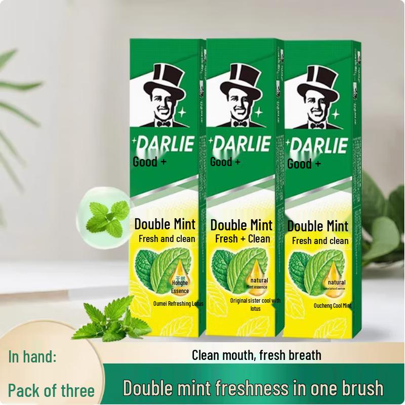 

Darlie Double Mint Fresh Breath Toothpaste